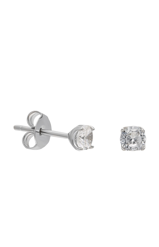 1CT Eternal Four Prong Diamond Earring