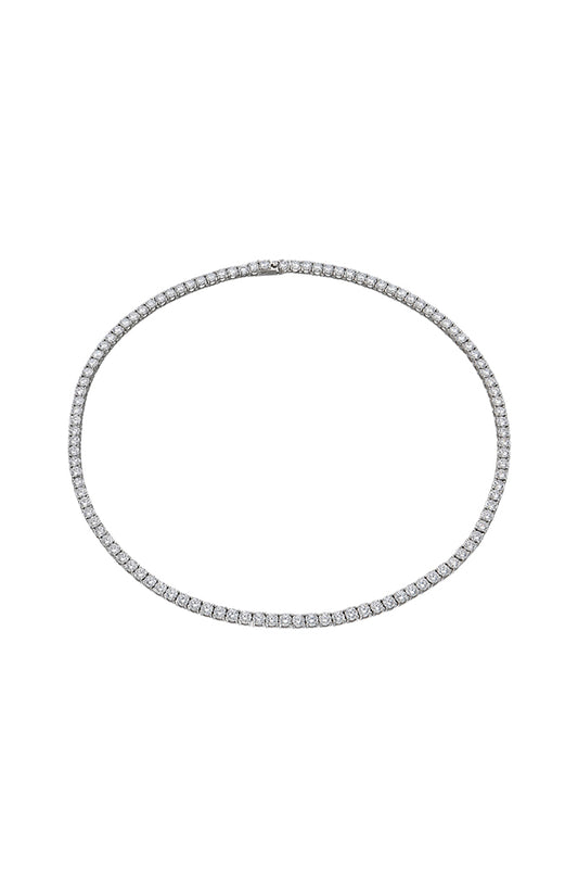 Charlotte 3MM Tennis Necklace