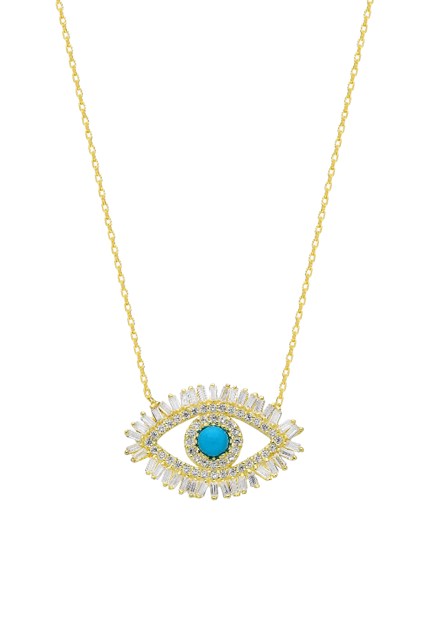 Golden Age Baget Evil Eye Kolye