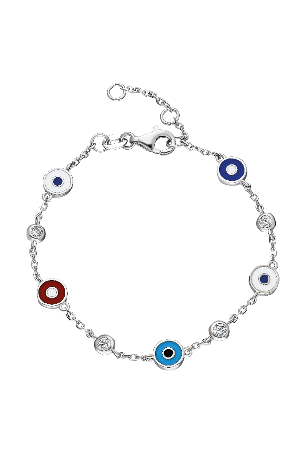 Multi-Color Mine Eye Bracelet