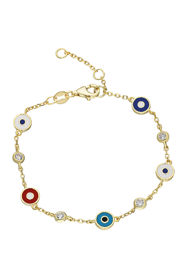 Multi-Color Mine Eye Bracelet