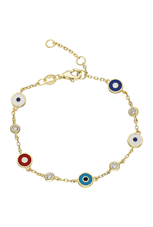 Multi-Color Mine Eye Bracelet